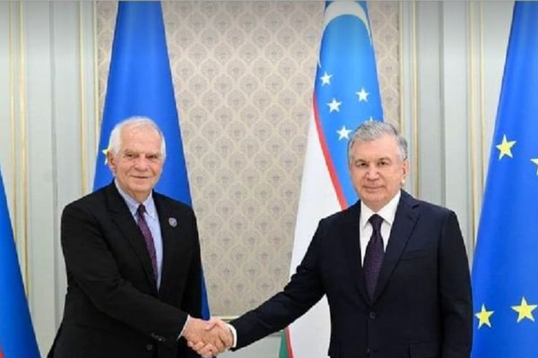 EU Foreign Policy Chief, Uzbek President Discuss Afghanistan
