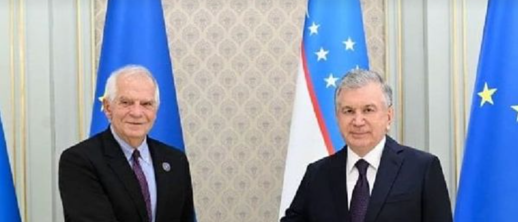 EU Foreign Policy Chief, Uzbek President Discuss Afghanistan