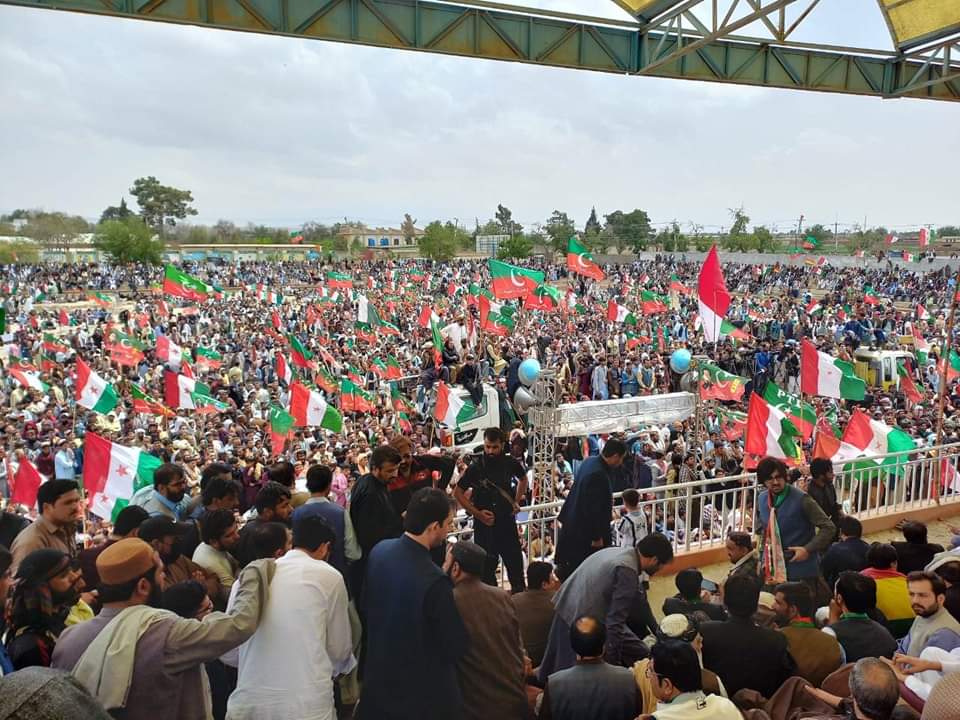 بشین کې د پاکستان قانون ساتې ټلوالې د جوړېدو غونډه