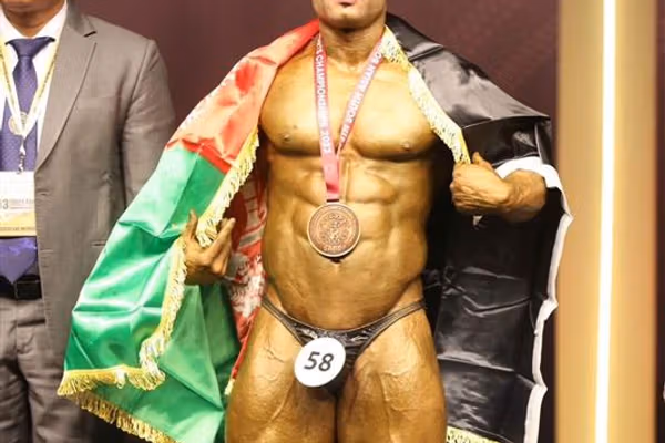 طالبان یک مدالآور پرورشاندام را بهدلیل کوتاهی ریش بازداشت کرد