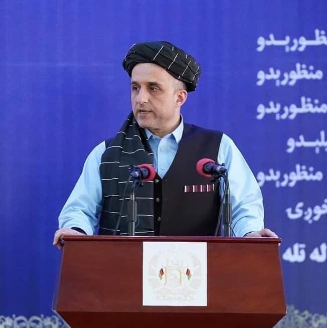 امرالله صالح: زه افغان یم