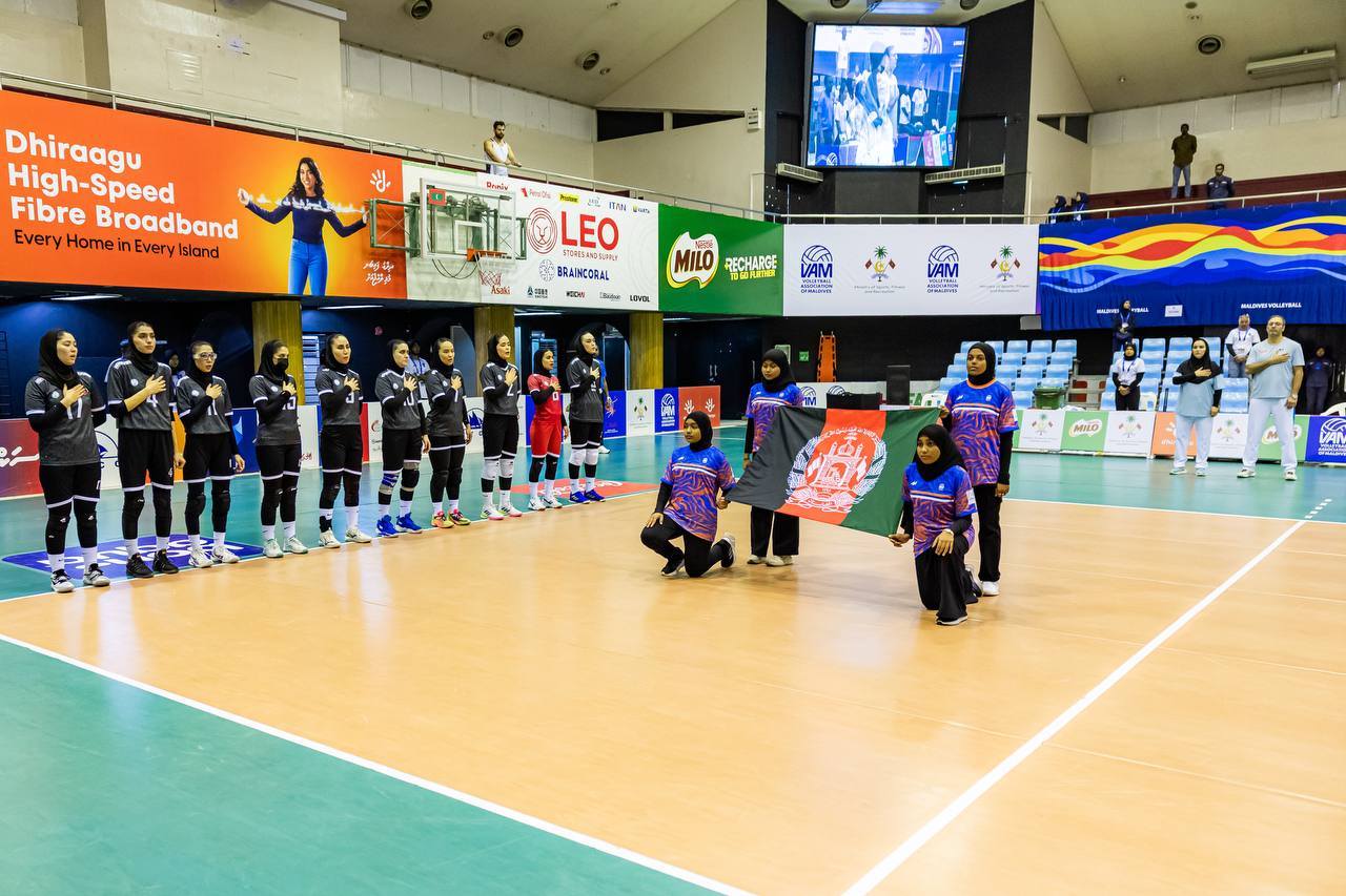 تیم والیبال زنان افغانستان از راه‌یابی به دیدار نهایی رقابت‌های زون مرکز آسیا بازماند