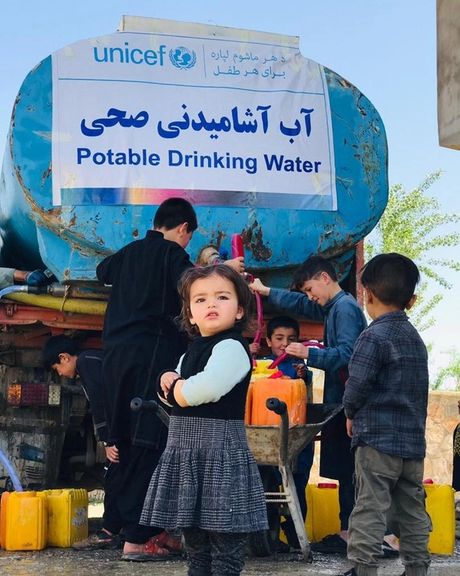 یونېسف: هره ورځ ۲۲ زره سېلاب ځپلو ته د څښاک پاکي اوبه رسوو