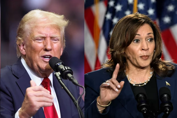 براساس نظرسنجی تازه از رایدهندگان امریکایی، هریس یک درصد از ترامپ عقب است