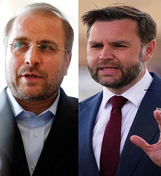جي ډي وینس او قالیباف د امریکا او ایران هوکړه لاسلیک کړې