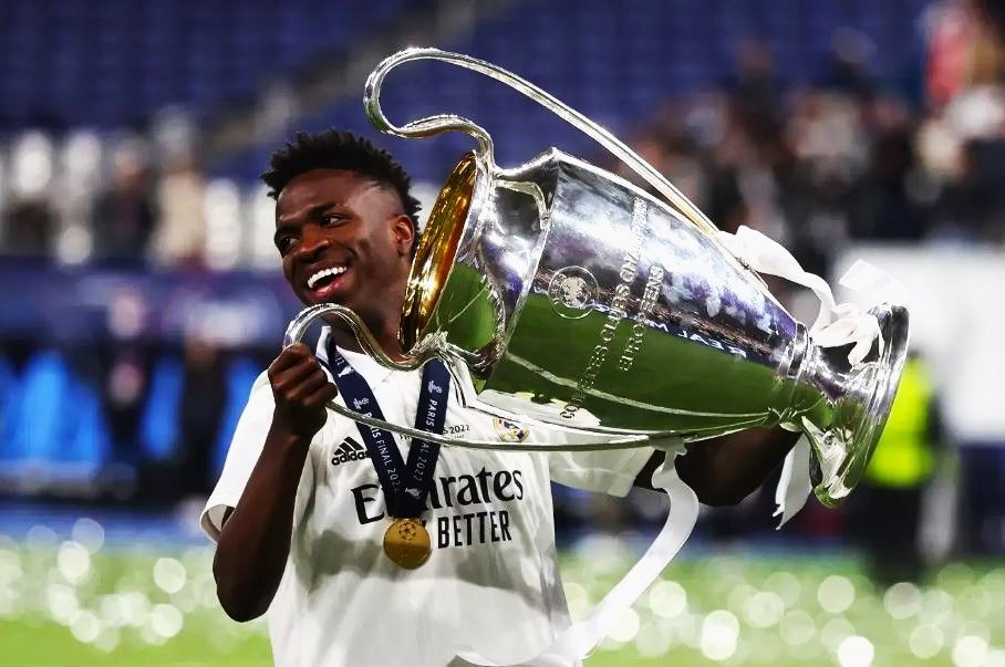 وینیسیوس جونیورز بازیکن برازیلی رئال مادرید، شانس نخست کسب توپ طلا ٢٠٢٤