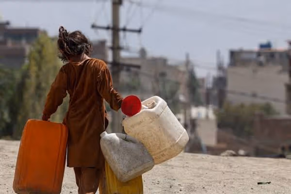 یونیسف: کودکان بازگشته افغان با خشکسالی بلندمدت مواجهاند