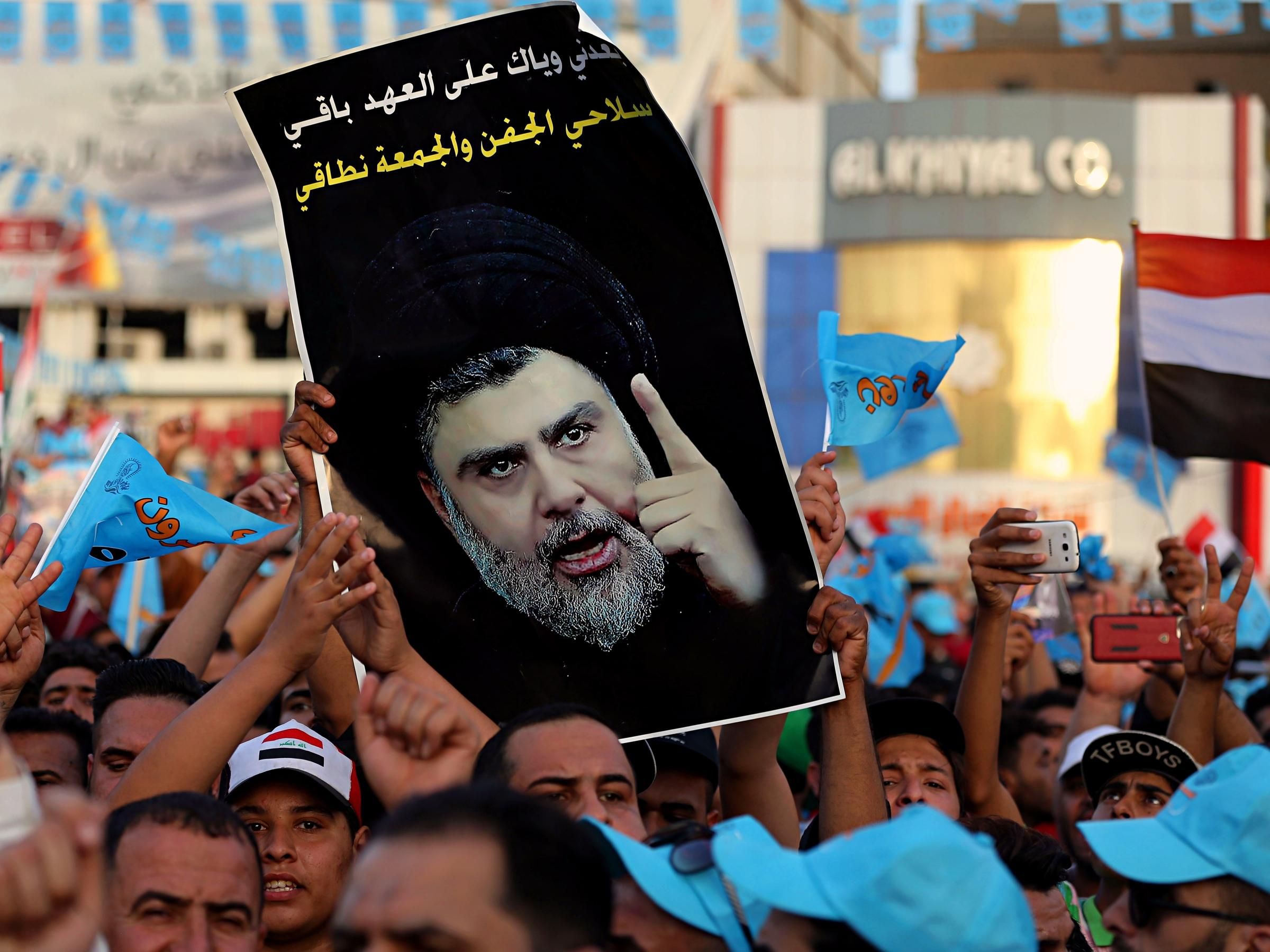 مقتدی صدر: فرصتی عظیم برای تغییر نظام سیاسی عراق فراهم شده است