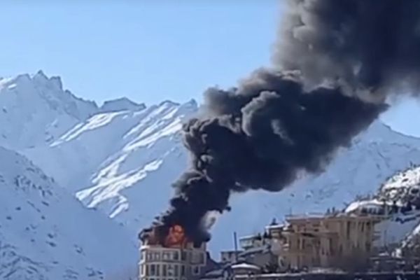 Taliban Set NRF Leader's House On Fire In Panjshir
