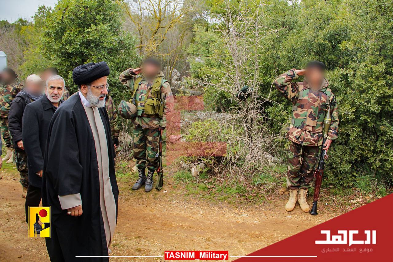 حزب‌الله لبنان تصاویر بازدید ابراهیم رئیسی از پایگاه نظامی خود در سال ۲۰۱۸ را منتشر کرد