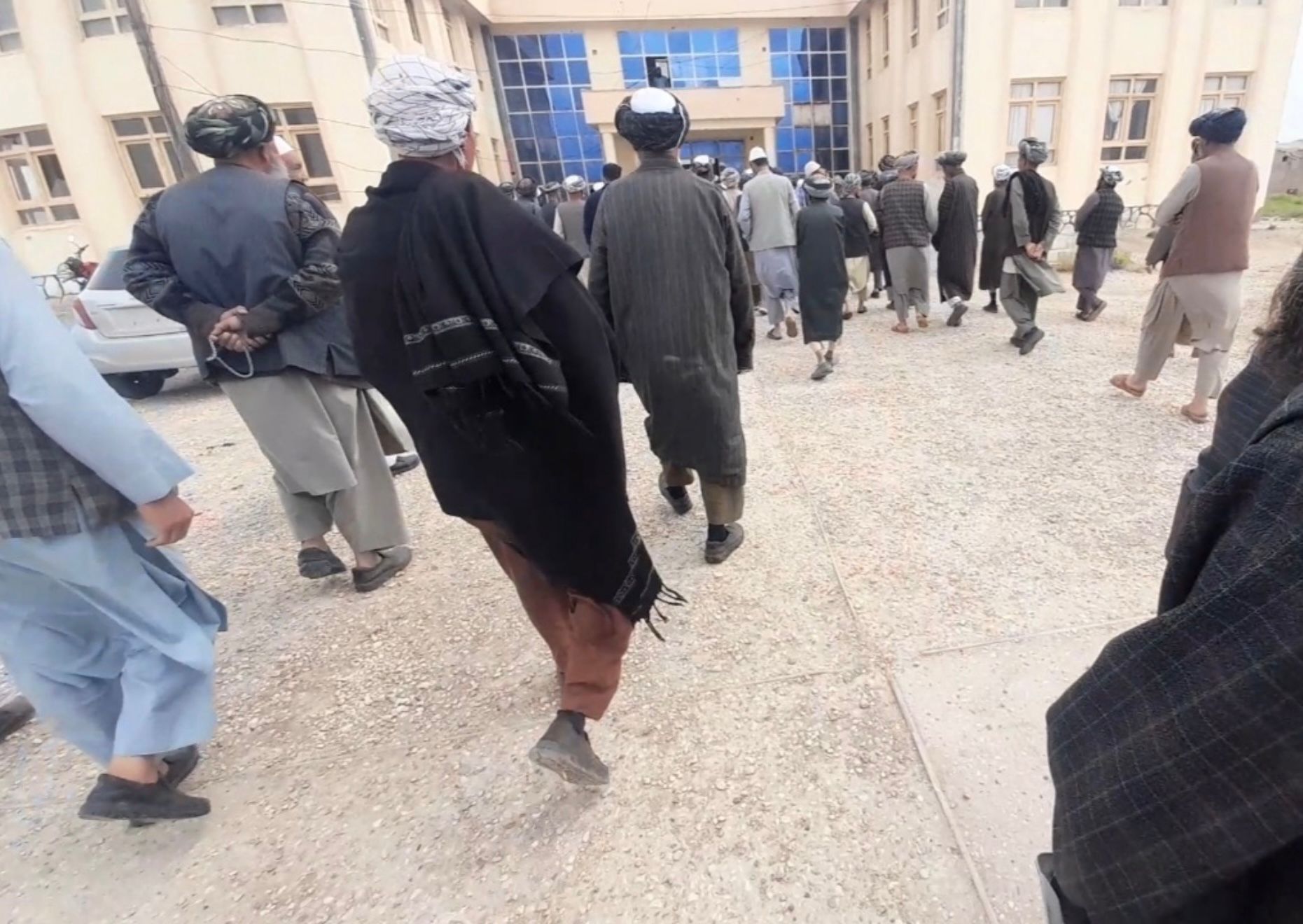 اعتراض شماری از باشندگان فاریاب علیه طالبان