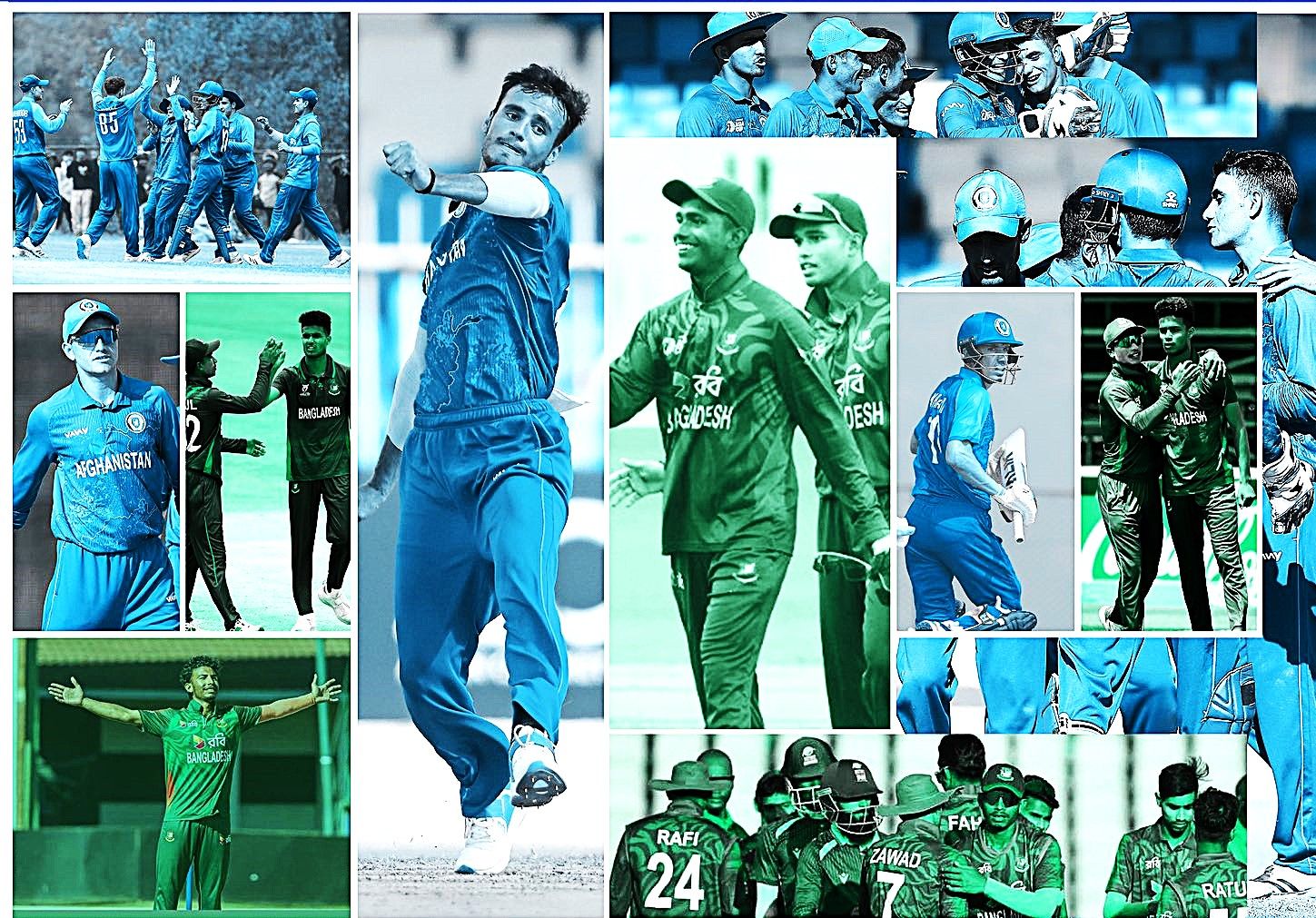تیم کریکت زیر ۱۹ سال افغانستان در پنج دیدار بین‌المللی به مصاف بنگلادیش می‌رود