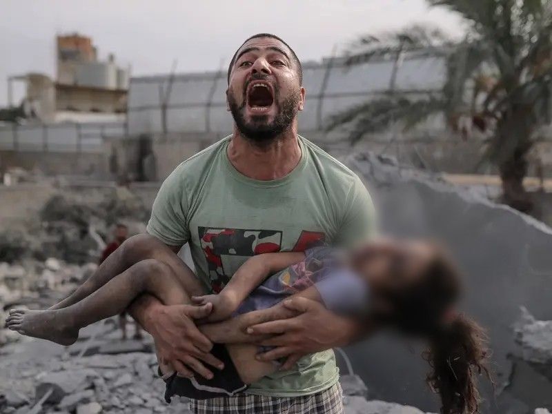 د اسراییل او حماس د جګړې لسمه ورځ؛ اسراییلي پوځ د غزې په ګڼو برخو بریدونه زیات کړي 