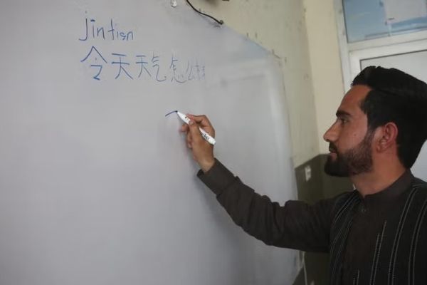 علاقهمندان آموزش زبان چینی در افغانستان افزایش یافته است