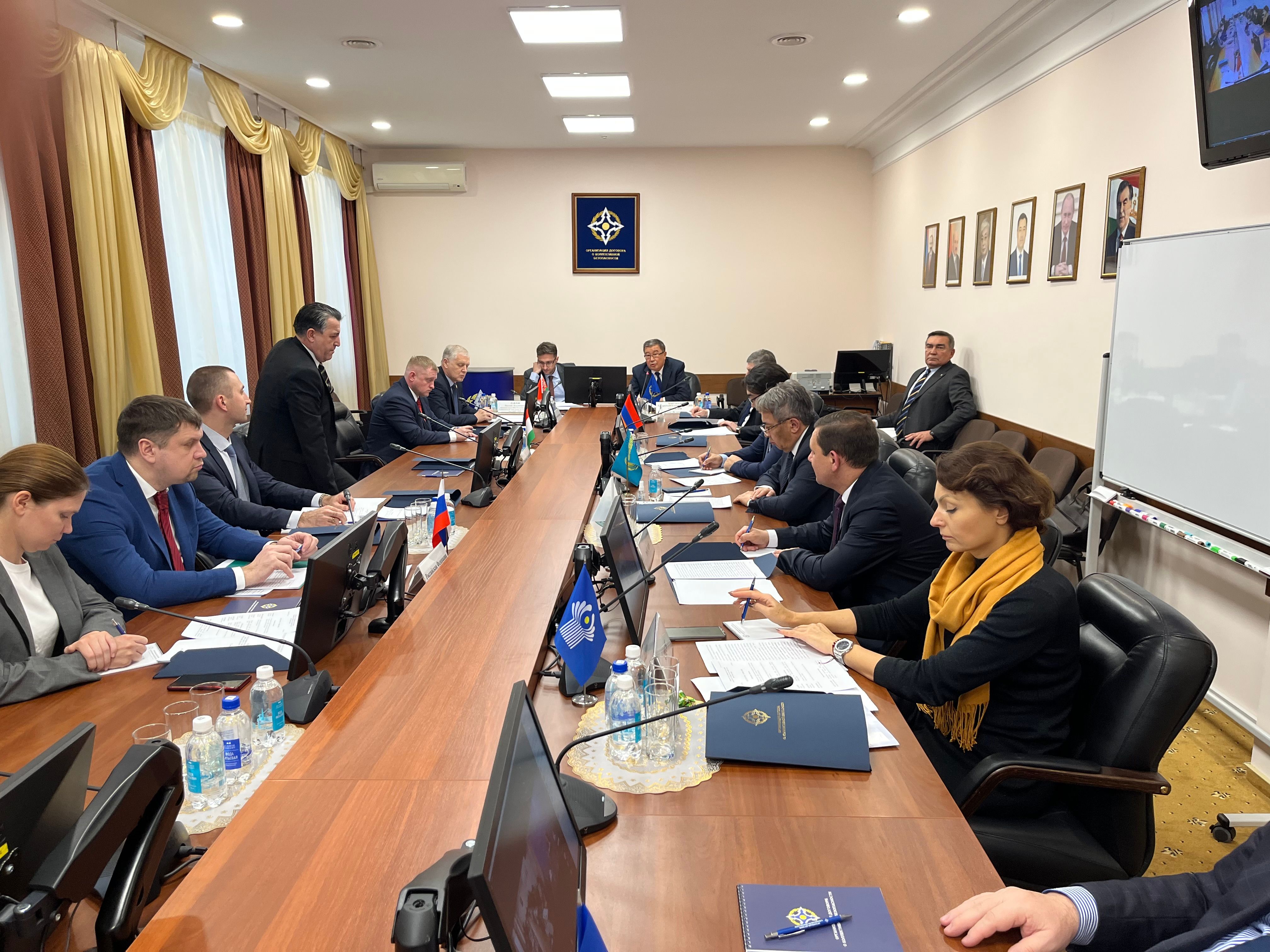 سی‌وهشتمین جلسه گروه کاری افغانستان در سازمان پیمان امنیت جمعی برگزار شد