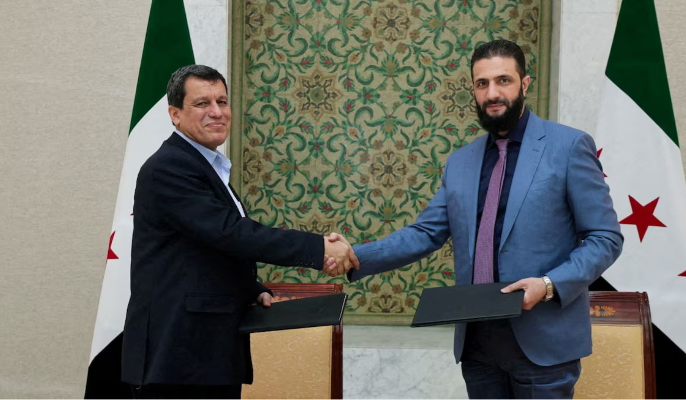 امریکا از توافق حکومت انتقالی سوریه و نیروهای دموکراتیک این کشور استقبال کرد