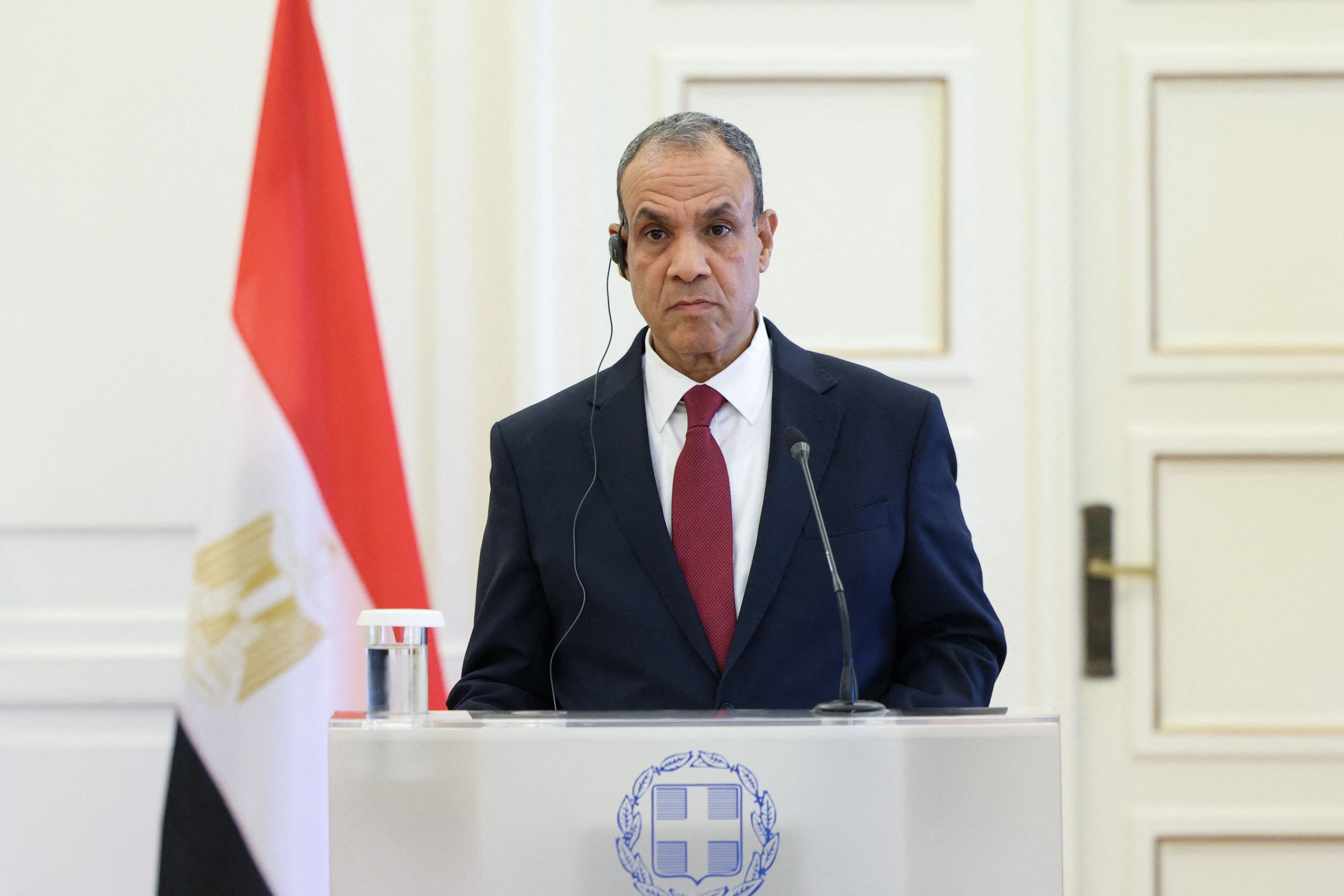 بدر عبد العاطي وزير الخارجية المصري  