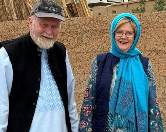 پسر زوج کهنسال بریتانیایی درباره احتمال مرگ والدینش در زندان طالبان هشدار داد