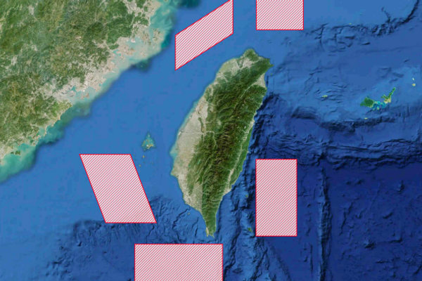 چین رزمایش گسترده نظامی در اطراف تایوان برگزار کرد