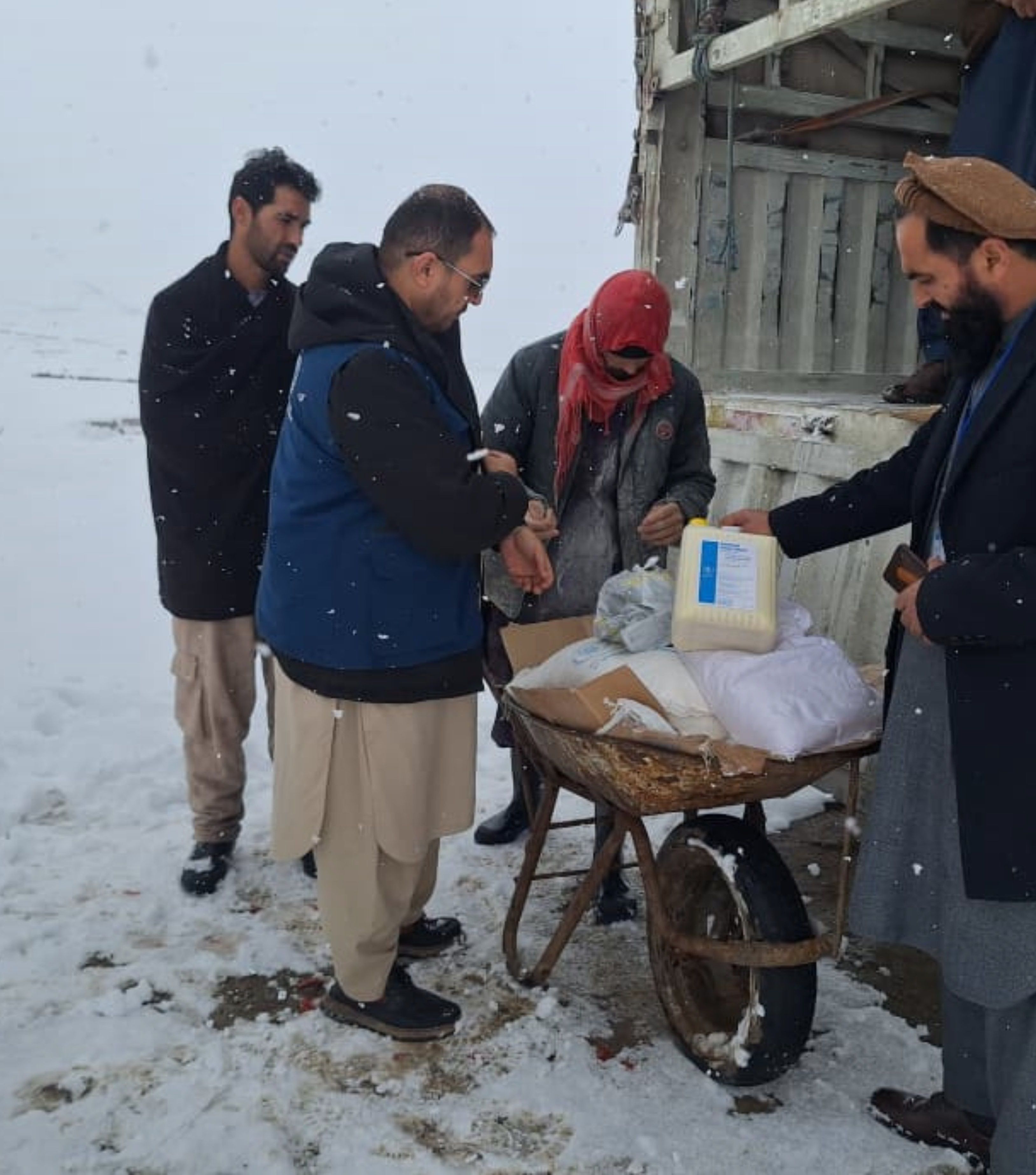 د خوړو نړیوال پروګرام په تخار کې ۳۵ زره اړمنو کورنیو ته مرستې ووېشلې