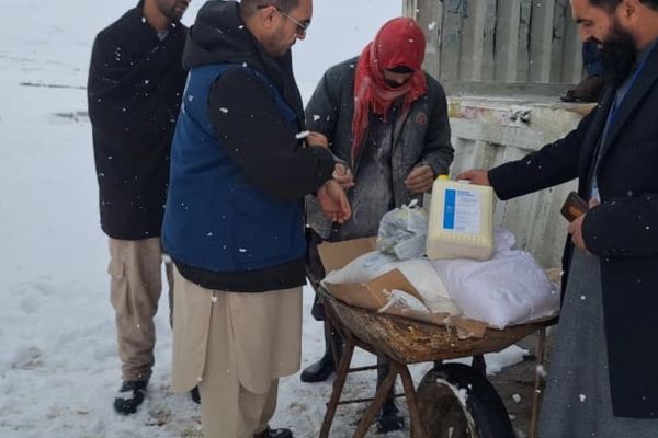 د خوړو نړیوال پروګرام په تخار کې ۳۵ زره اړمنو کورنیو ته مرستې ووېشلې