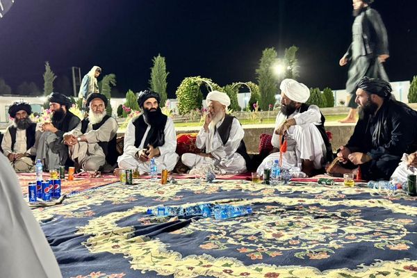 Taliban Leader & Interior Minister Visit Southern Helmand Province