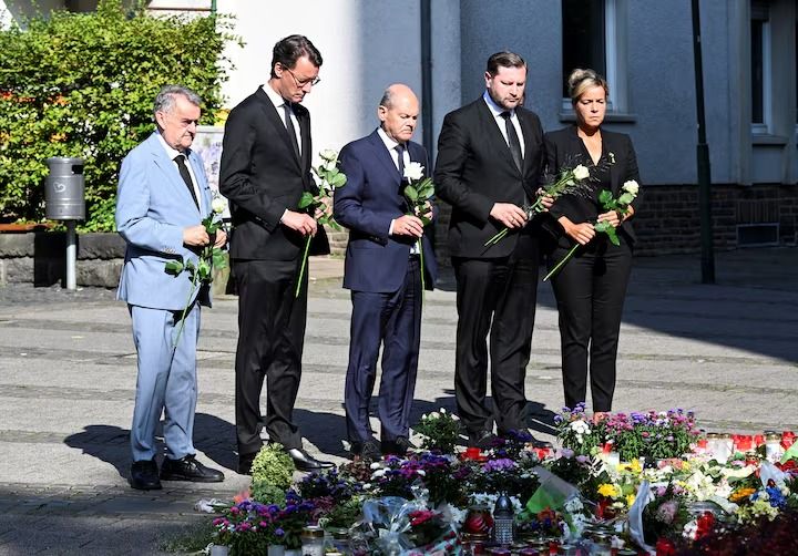 حمله مرگبار در شهر زولینگن؛ صدراعظم آلمان وعده داد که قوانین پناهندگی را سخت‌تر خواهد کرد