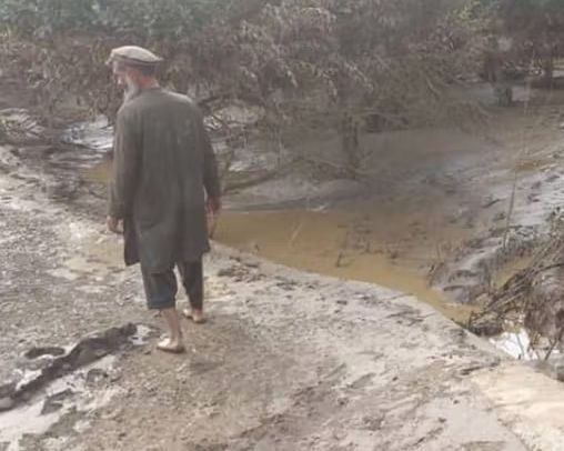 سیلابهای اخیر در افغانستان دستکم پنج کشته بر جای گذاشت