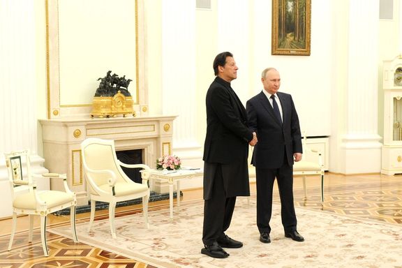 دیدار نخست وزیر پاکستان با رئیس جمهور روسیه