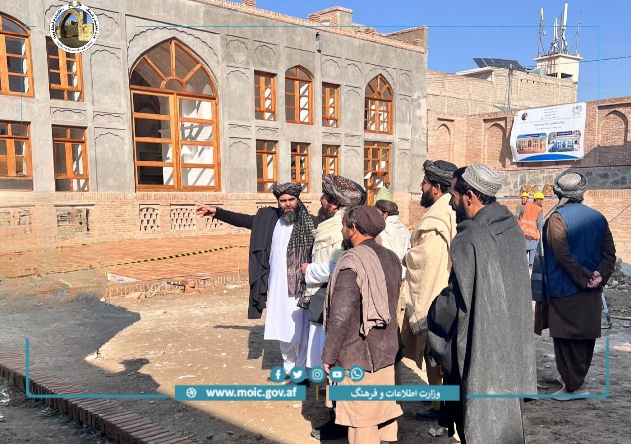 طالبان: ۹۰ درصد کار بازسازی خانه احمدشاه ابدالی تکمیل شده است 