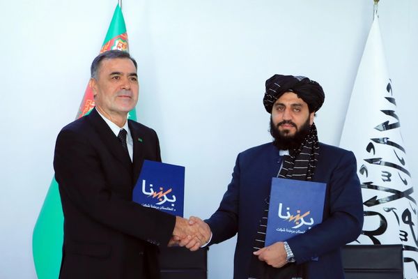 طالبانو او ترکمنستان د برېښنا اړوند همکاریو د چټکتیا په تړاو پروتوکول لاسلیک کړی