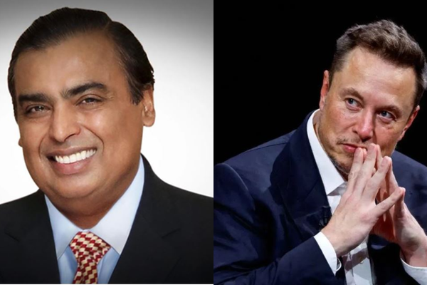 د نړۍ د میلیاردرانو ناندرۍ؛ اېلان ماسک موکېش امباني ته د «هند د لومړي وزیر» خطاب وکړ
