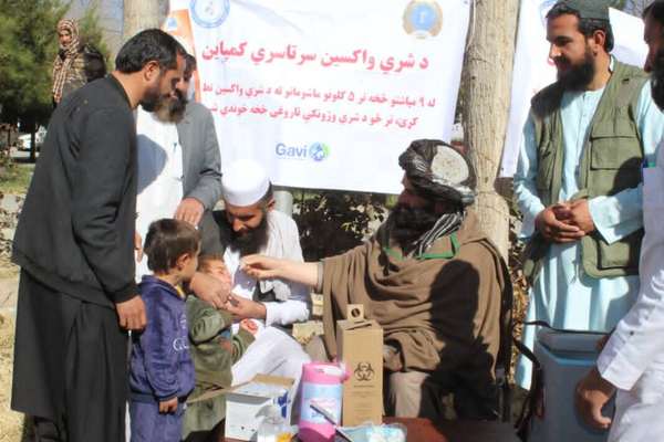 طالبان وايي ۱۸ میلیونه افغان ماشومانو ته د شري ضد واکسین کمپاین پیل شوی