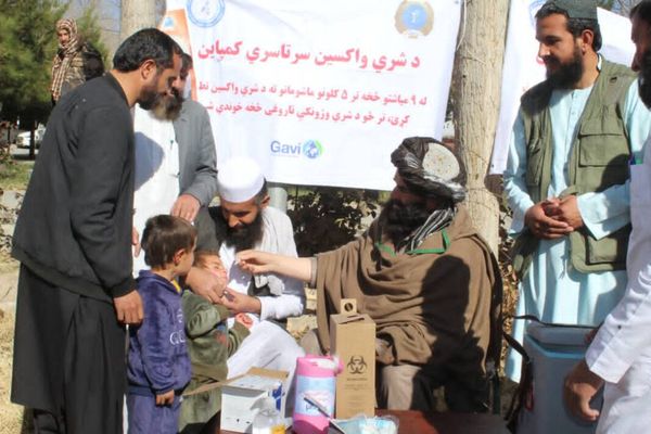 طالبان وايي ۱۸ میلیونه افغان ماشومانو ته د شري ضد واکسین کمپاین پیل شوی