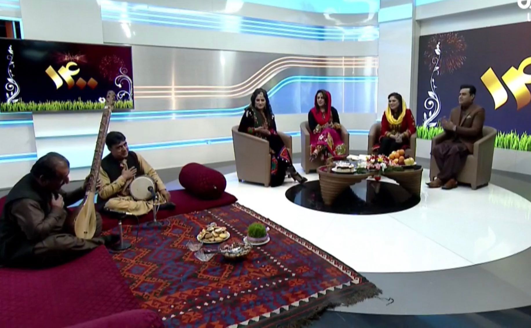 جشن نوروز ۱۴۰۰ در تلویزیون ملی افغانستان