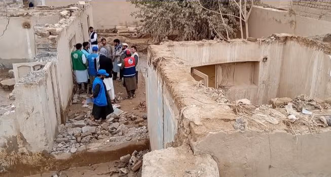 ۲۲ نفر در یک شبانهروز براثر سیلاب در افغانستان جان باختند