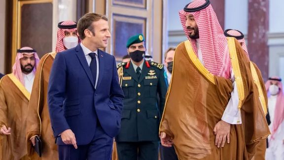 مکرون او محمد بن سلمان د روسیې او اوکراین د جګړو او د منځني ختیځ پر وضعیت خبرې وکړې