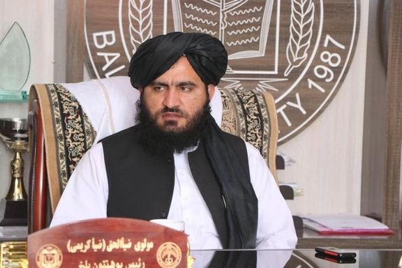 د بلخ پوهنتون لپاره د طالبانو رییس یوې مېرمنې سره د ټیلیفوني اړیکو له امله له دندې ګوښه شو