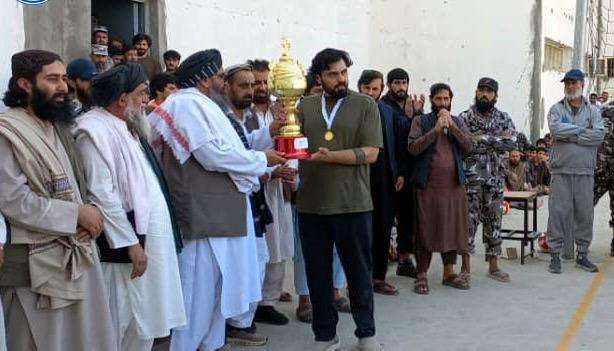 د توقیفیانو ترمنځ د والیبال سیالۍ؛ عقاب۱ لوبډلې لومړی مقام وګاټه