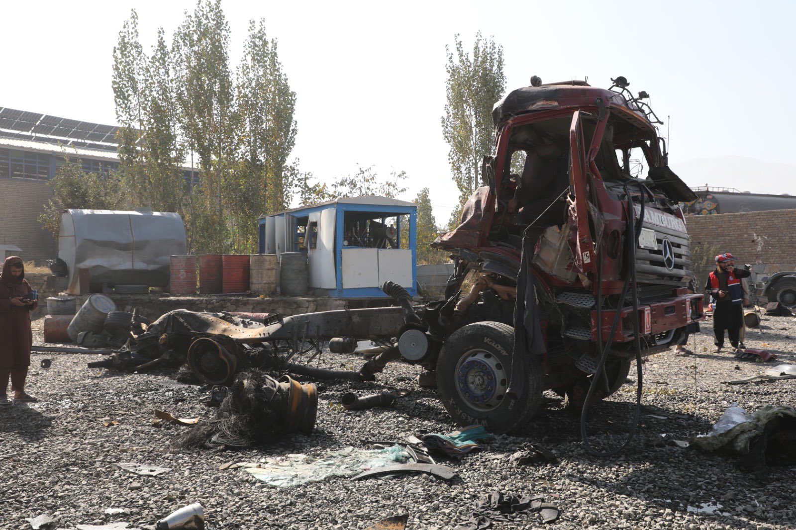 مقام‌های طالبان آمارهای متناقضی از تلفات آتش‌سوزی در کابل منتشر می‌کنند