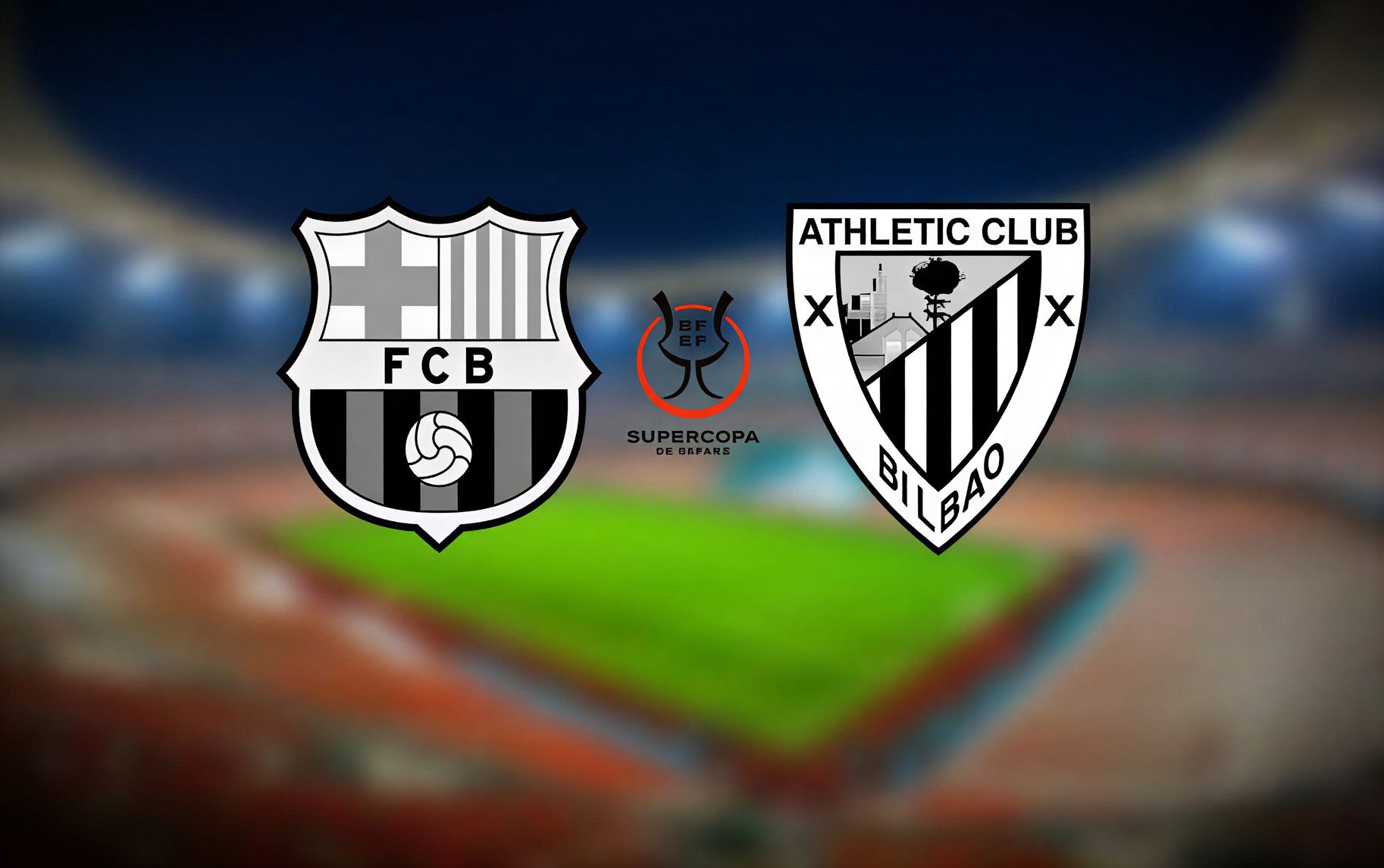 نیمه‌نهایی نخست سوپرکاپ اسپانیا؛ رقابت بارسلونا و اتلتیک بیلبائو برای راه‌یابی به فینال 