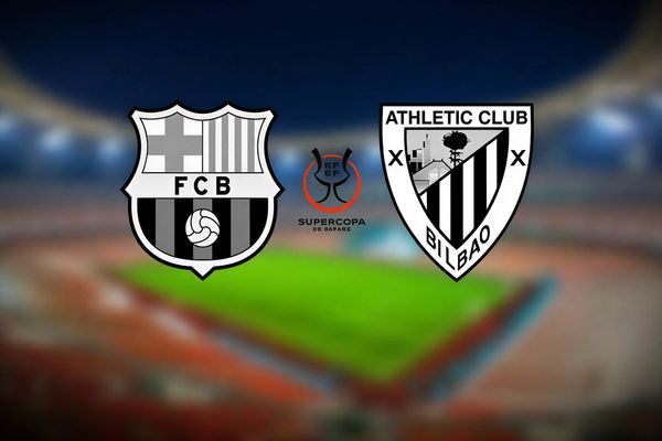 نیمهنهایی نخست سوپرکاپ اسپانیا؛ رقابت بارسلونا و اتلتیک بیلبائو برای راهیابی به فینال