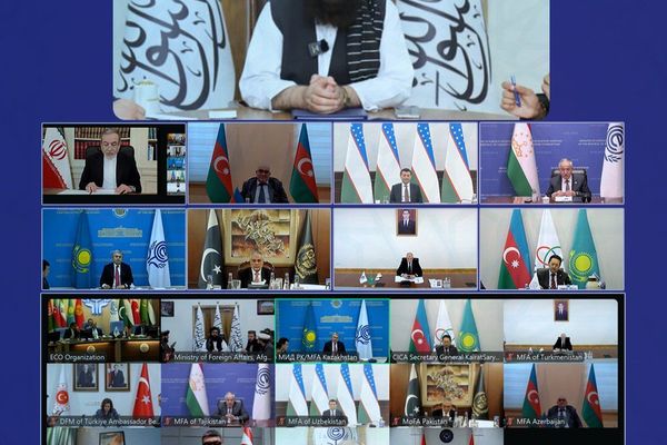 امیر خان متقي د اقتصادي همکاریو سازمان په ۲۹مه انلاین غونډه کې ګډون وکړ