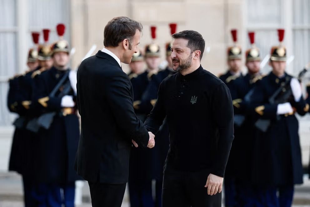 مکرون از بسته نظامی جدید فرانسه برای اوکراین به ارزش دو میلیارد یورو خبر داد