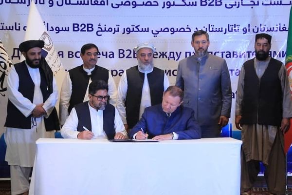 د افغانستان او تاتارستان ترمنځ د ۱۸۳مېلیونه ډالرو په ارزښت سوداګریزې هوکړې لاسلیک شوې