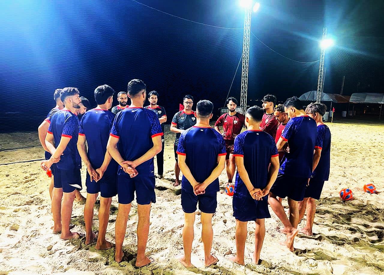 برنامه و زمان برگزاری دیدارهای تیم ملی فوتبال ساحلی افغانستان در جام آسیایی اعلام شد