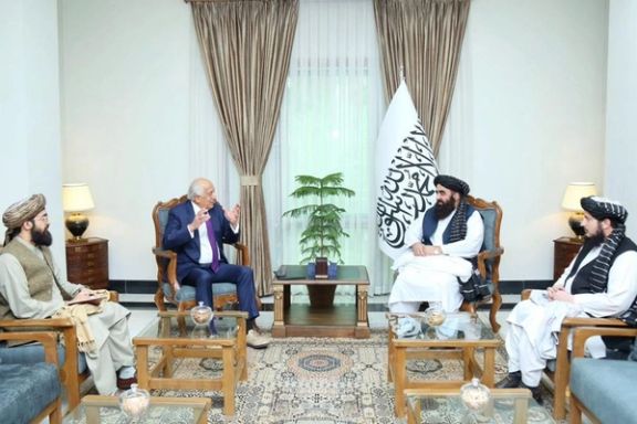 Khalilzad Visits Kabul, Meets Taliban Foreign Minister
