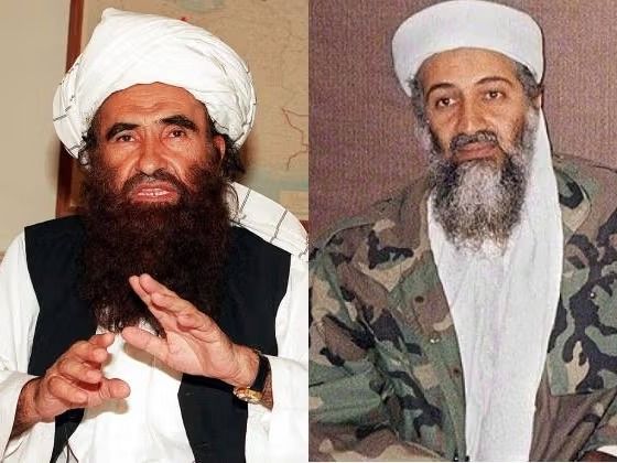 اسامه بن لادن و جلال‌الدین حقانی