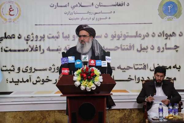 طالبان: د ۶۰ میلیونه افغانیو په لګښت به په هېواد کې ټول درملتونونه سروې او بیا ثبت شي