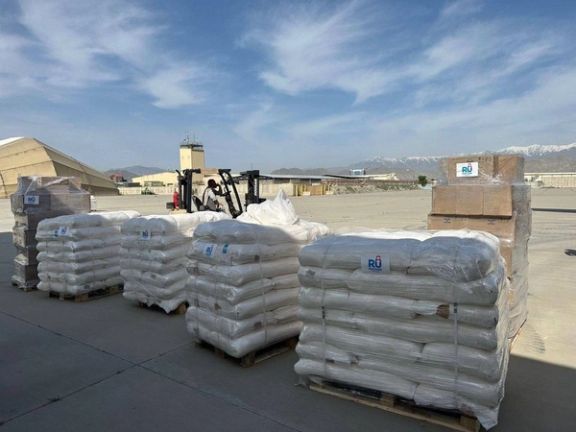 روسیه ۲۱ تُن کمک بشردوستانه به سیلابزدگان بغلان فرستاد